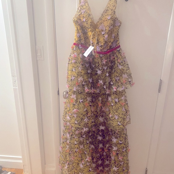 Marchesa 3-tier tulle gown - Picture 4 of 10